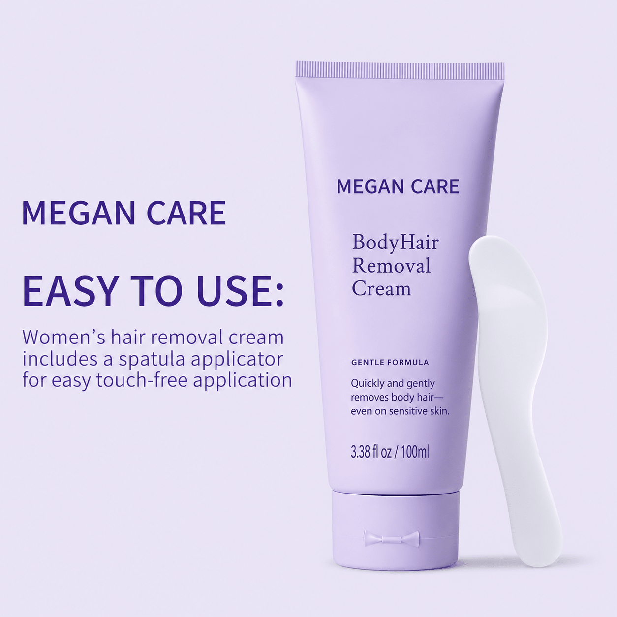 Body Hair Removal Cream with SPF - Megan Care
