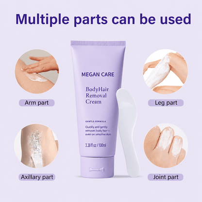 Body Hair Removal Cream with SPF - Megan Care